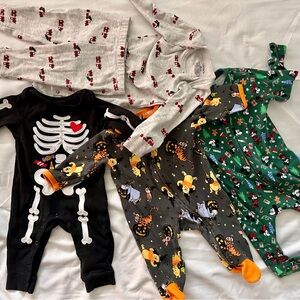 Carter's ,Black skeleton, old navy , Disney.